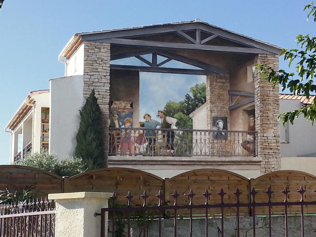 Mur Marcel Pagnol la fille du puisatier