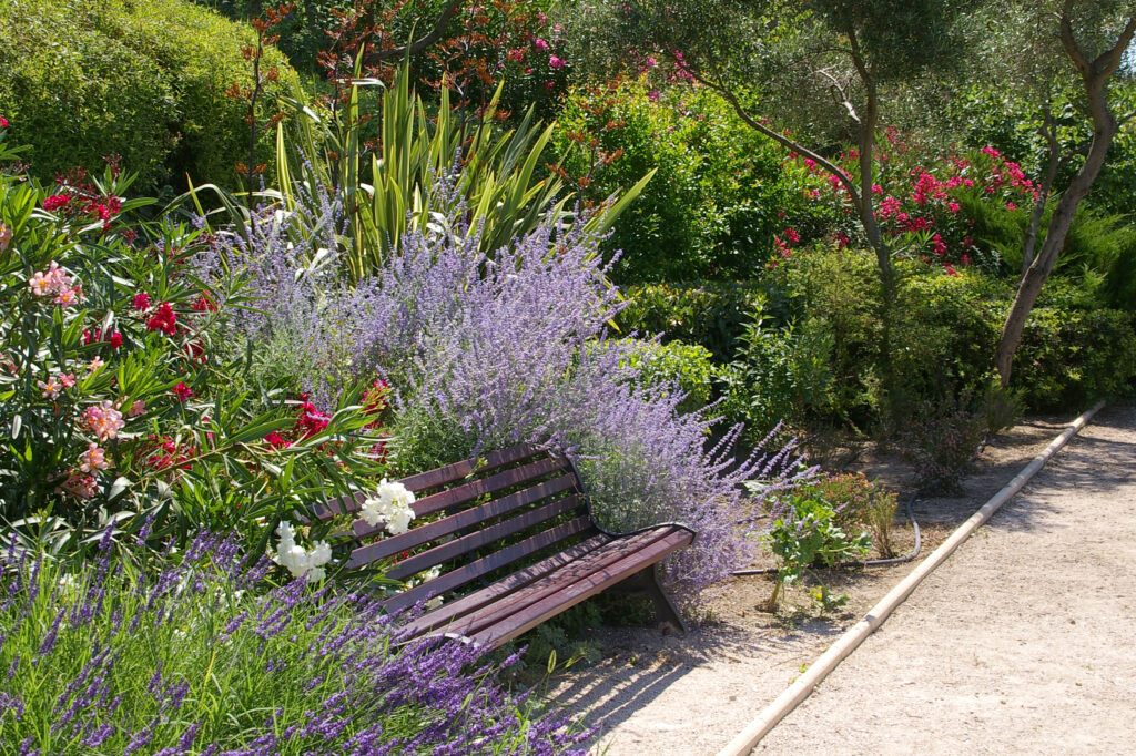 Les Jardin publics de Cornillon-Confoux